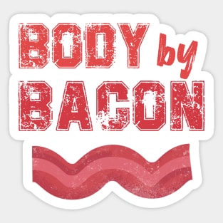 Body by bacon Keto Sticker